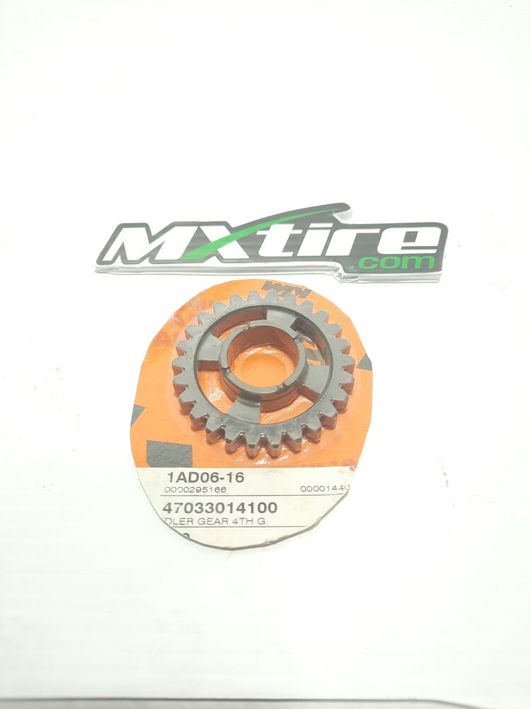 KTM / GASGAS / HUSQVARNA 47033014100  KTM IDLE GEAR 4RTH FOR 105/85 SX  '07-'08