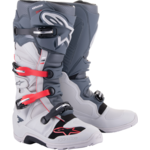 ALPINESTARS ALPINESTARS TECH 7 BOOTS DARK GREY/ LIGHT GREY/ RED