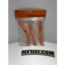 50335027000 KTM RADIATOR HOSE KIT ORANGE 125/150 '08-'11