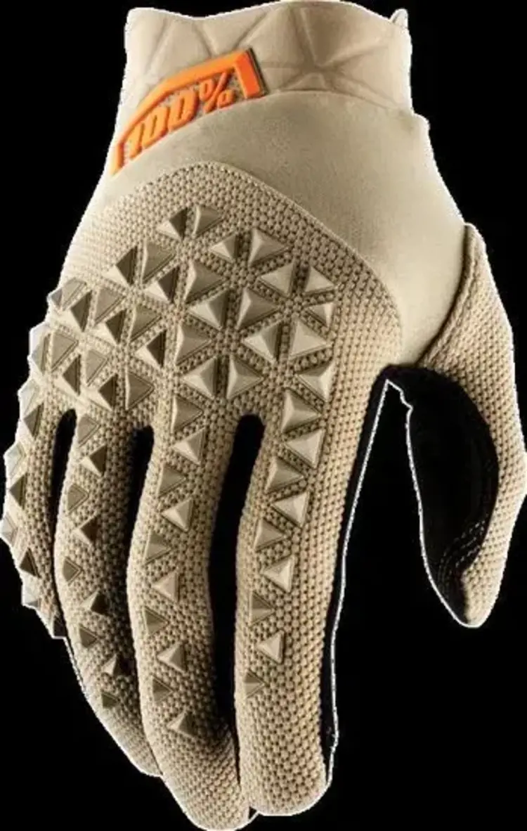 100% 100% AIRMATIC GLOVES SAND
