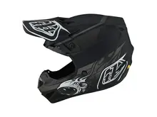 TROY LEE DESIGNS SE4 POLYACRYLITE HELMET SKOOLY BLACK