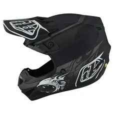 TROY LEE DESIGNS TLD SE4 POLYACRYLITE HELMET SKOOLY BLACK