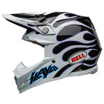 BELL MOTO 9S FLEX HELMET SLAYCO 24 WHITE/BLACK