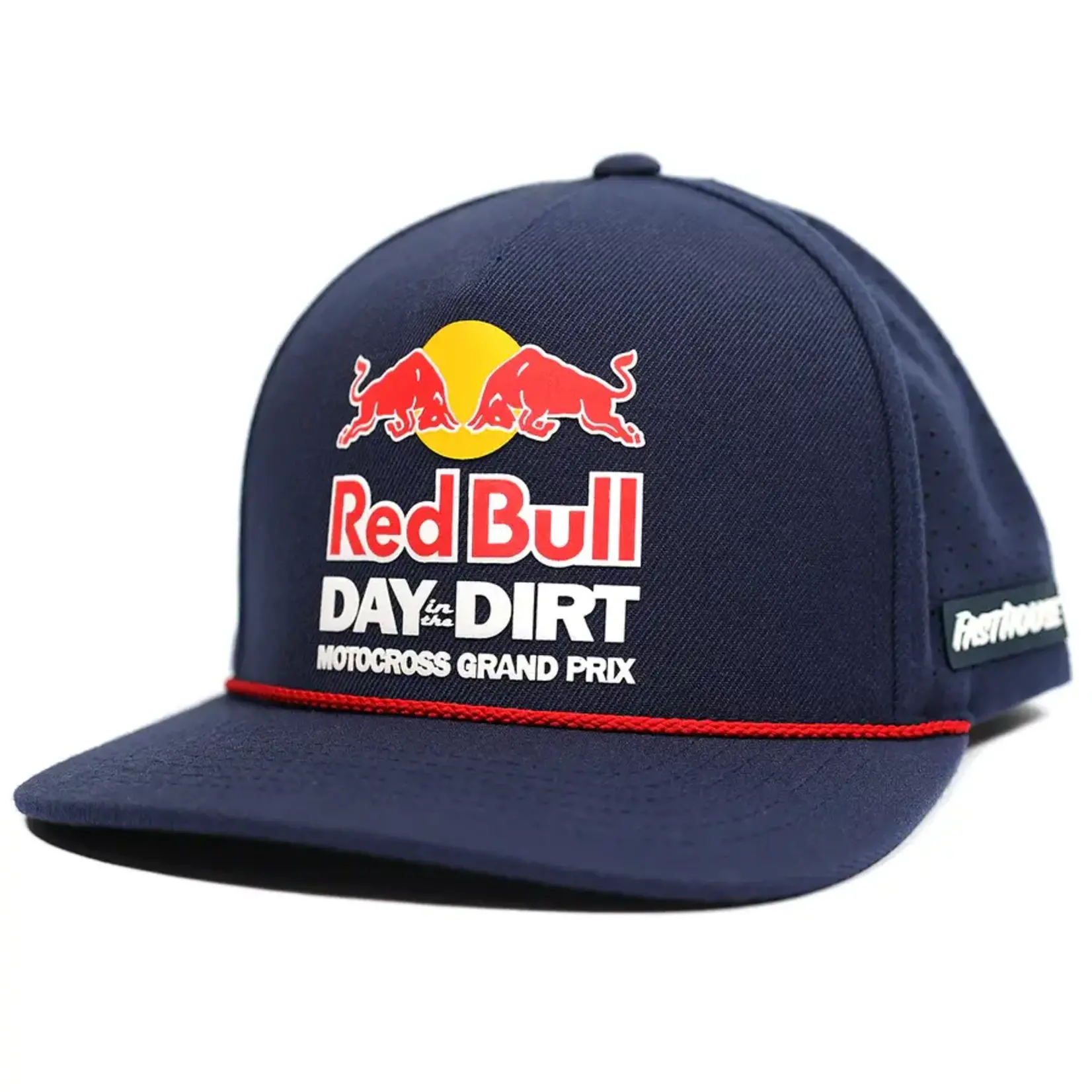 FASTHOUSE REDBULL DINTD HAT NAVY