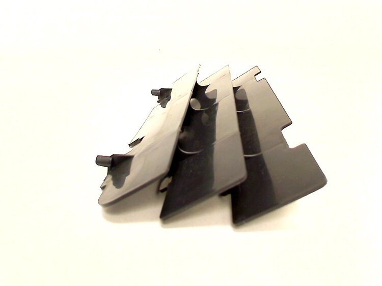 SUZUKI 17831-37F00 RADIATOR LOUVER, BLACK SUZUKI  RM250 '04-'08