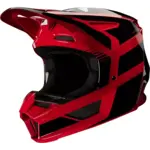 FOX RACING FOX V2 HAYL HELMET, FLAME RED X SMALL