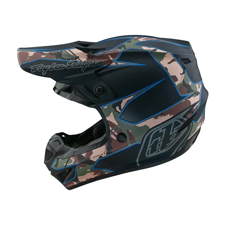 TROY LEE DESIGNS SE4 YOUTH POLYACRYLITE HELMET MATRIX CAMO YM