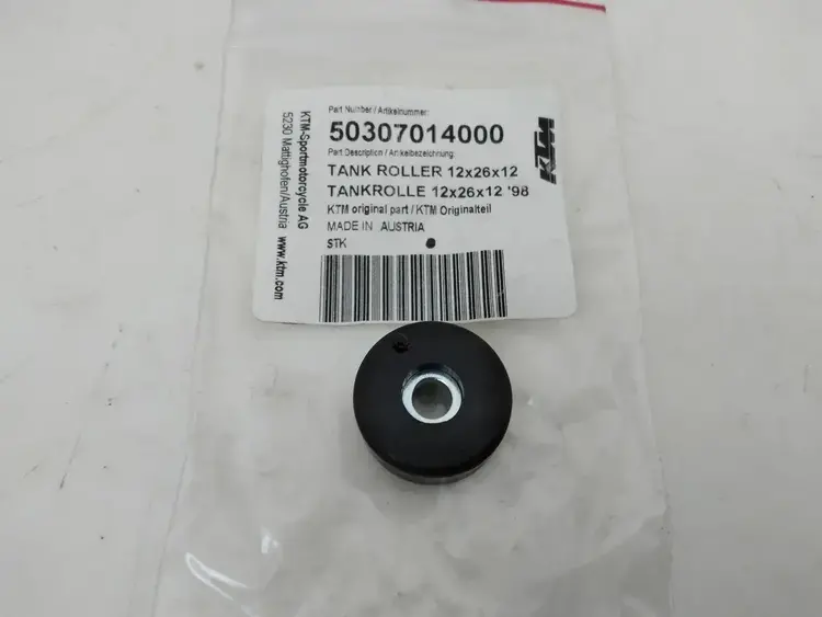 50307014000 FUEL TANK BUSHING/ROLLER 12X26X12 KTM