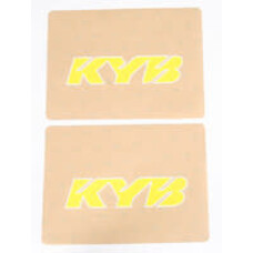 D'COR KYB FORK DECAL YELLOW