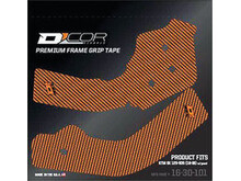 D'COR D-COR FRAME GRIP GUARD DECAL ORANGE KTM SX 125-505 '16-'18
