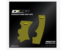 D'COR D-COR FRAME GRIP GUARD DECAL YELLOW SUZUKI RMZ250 '10-'18