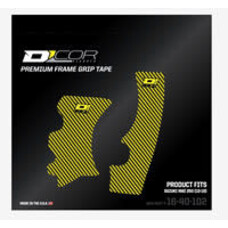D'COR D-COR FRAME GRIP GUARD DECAL YELLOW SUZUKI RMZ250 '10-'18