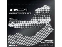 D'COR D-COR FRAME GRIP GUARD DECAL WHITE HUSQVARNA TC/FC 125-450 '16-'18