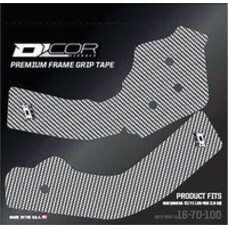 D'COR D-COR FRAME GRIP GUARD DECAL WHITE HUSQVARNA TC/FC 125-450 '16-'18