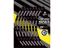 D'COR D-COR RIM DECALS 19" SUZUKI LOGO REAR