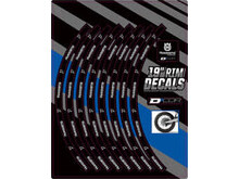 D'COR D-COR RIM DECALS 19" HUSQ LOGO REAR