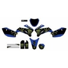 D'COR D-COR CMPLT KIT MONSTER ENERGY SLASH WHITE BG YAMAHA TTR 110 '08-'22