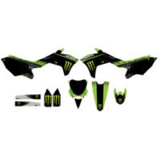 D'COR D-COR MONSTER ENERGY KAWASAKI KXF 250 '17-'19 COMPLETE GRAPHIC KIT