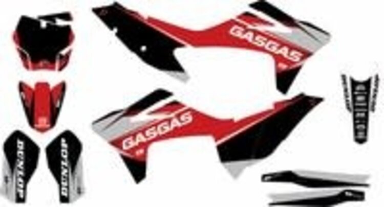 D'COR D-COR COMP KIT COR9  BLACK BG GASGAS MC 125-450 '21-'22