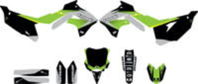 D'COR D-COR COMPLETE KIT COR9 BLACK BAG KAWASAKI KXF250 '21