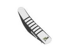 D'COR D-COR SEAT COVER BLACK/WHITE W/RIBS HONDA CRF250 '18 CRF450 '17-'18