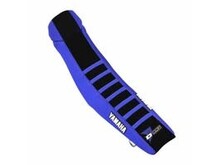 D'COR D-COR SEAT COVER BLUE/BLACK RIBS YAMAHA YZ125-250 '02-'21