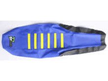 D'COR D-COR SEAT COVER BLUE/YELLOW HUSQVARNA TC125 FC250-450 '16-'17