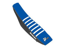 D'COR D-COR SEAT COVER BLACK/BLUE W/RIBS SUZUKI RMZ250 '19 RMZ450 '18-'19