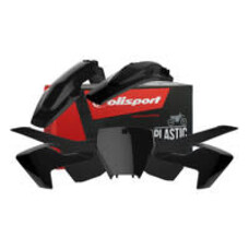 POLISPORT POLISPORT PLASTIC BODY KIT BLACK HUSQVARNA TC/FC 250/450 '16-'18