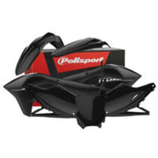 POLISPORT POLISPORT PLASTIC BODY KIT BLACKKAWASAKI KX450F '16-'18