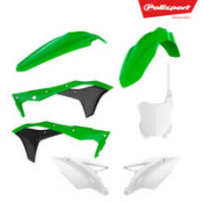 POLISPORT POLISPORT PLASTIC BODY KIT OE COLOR KAWASAKI KXF250 '17-'20