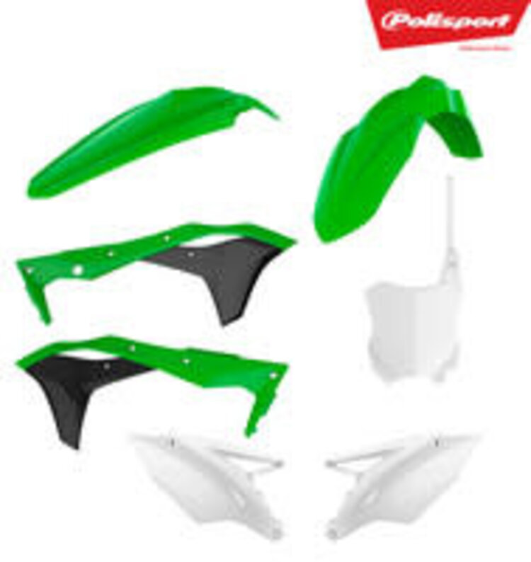 POLISPORT POLISPORT PLASTIC BODY KIT OE COLOR KAWASAKI KXF250 '17-'20