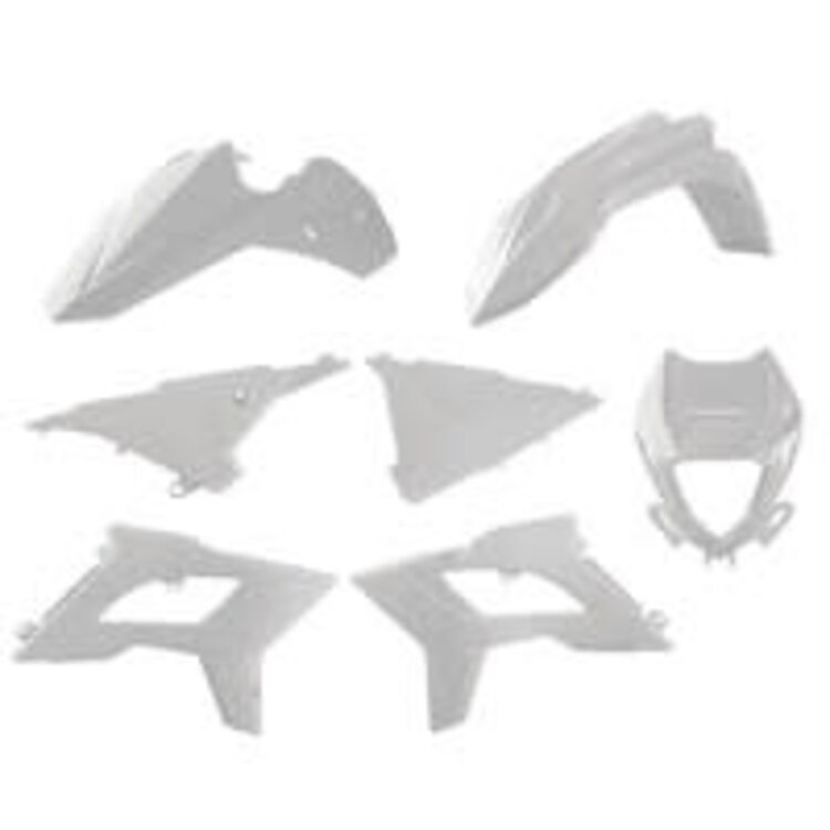POLISPORT POLISPORT RESTYLE KIT W/MASK WHITE BETA  250-480 '13-'17