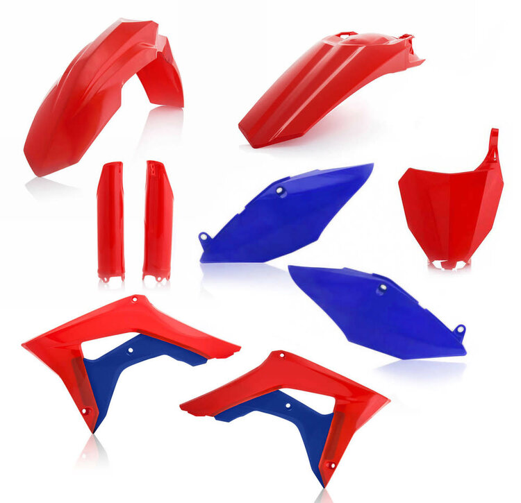 ACERBIS ACERBIS FULL PLASTIC KIT RED/WHITE/BLUE HONDA CRF450 '17-'18 CRF250 '18
