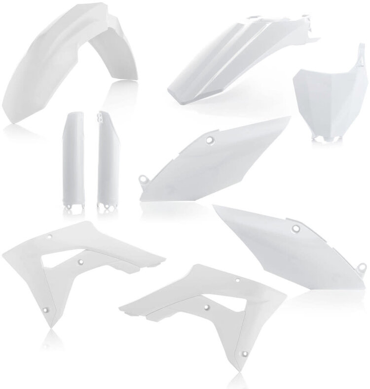ACERBIS ACERBIS FULL PLASTIC KIT WHITE HONDA CRF450RX '17-'18