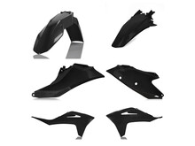 ACERBIS ACERBIS PLASTIC KIT GAS/KTM BLACK MC 250F-450F  '21-'23