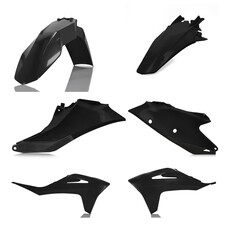 ACERBIS ACERBIS PLASTIC KIT GAS/KTM BLACK MC 250F-450F  '21-'23