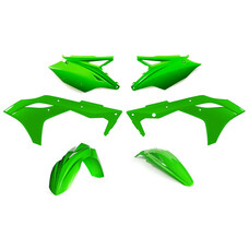 ACERBIS ACERBIS PLASTIC KIT FLUORESCENT GREEN KAWASAKI KX250F 2017