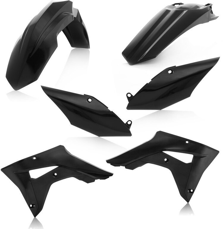 ACERBIS ACERBIS PLASTIC KIT BLACK HONDA CRF250/300/450RX '17-'21