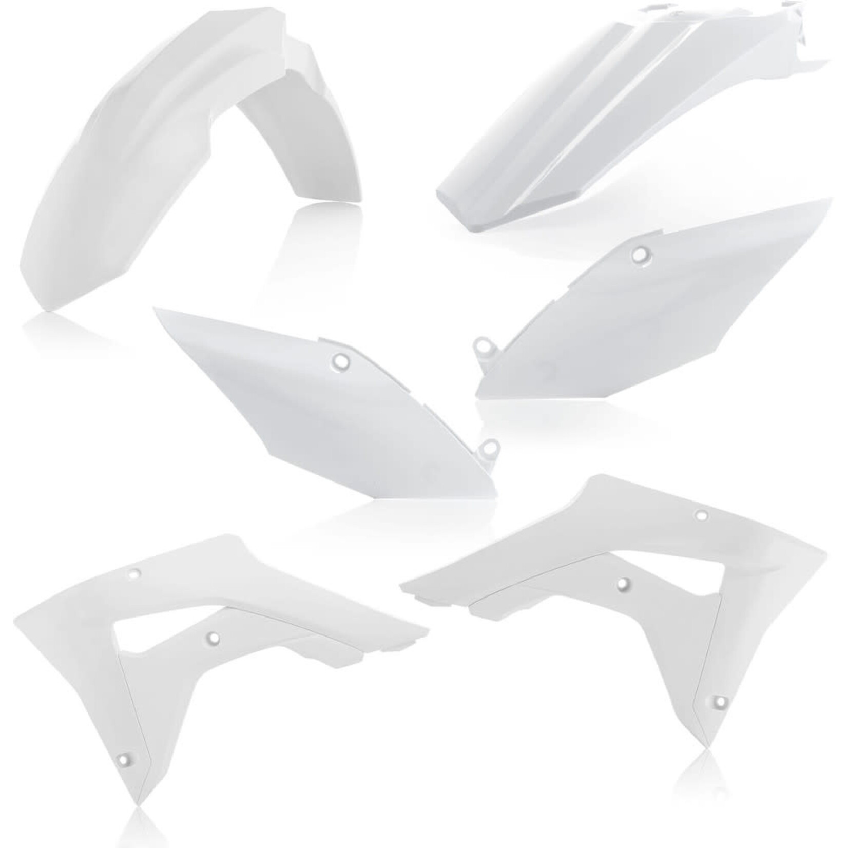 ACERBIS ACERBIS PLASTIC KIT WHITE HONDA CRF450RX '17-'20