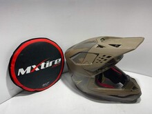 ALPINESTARS S-M10 HELMET LE SQUAD 23 DARK BROWN/KANGAROO GOLD SM