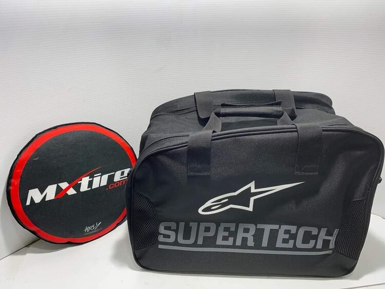 ALPINESTARS S-M10 HELMET LE SQUAD 23 DARK BROWN/KANGAROO GOLD SM