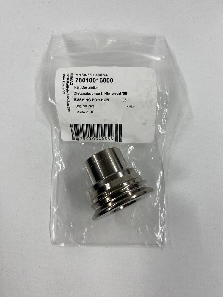 KTM / GASGAS / HUSQVARNA 78010016000 BUSHING FOR HUB KTM WHEEL SPACER KTM 85 SX '08-'24
