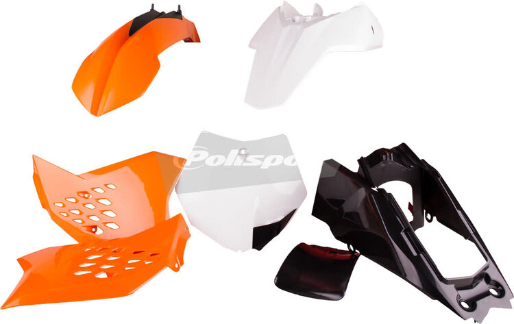 POLISPORT POLISPORT PLASTIC BODY KIT ORANGE KTM 65SX '09-'15