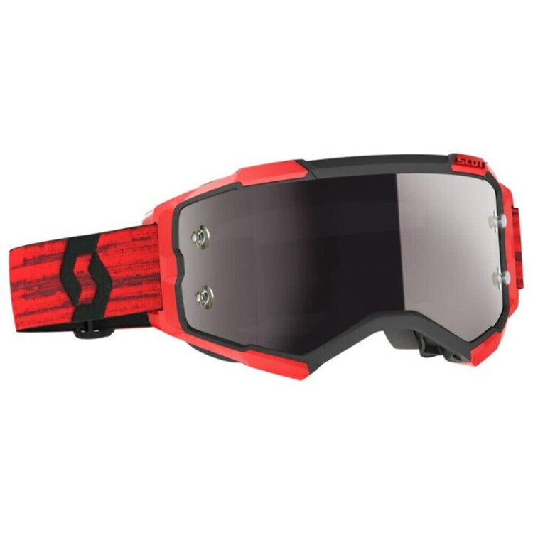 SCOTT Scott - Fury Goggle - Dark Red - Silver Chrome Lens