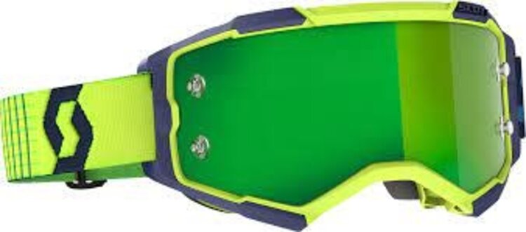 SCOTT Scott - Fury Goggle - Blue/Yellow - Green Chrome Lens