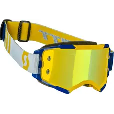 SCOTT FURY GOGGLES YELLOW/BLUE - YELLOW CHROME LENS