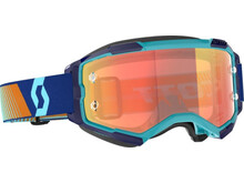 SCOTT Scott USA Fury Goggles - 272828-7436280 - Royal Blue/Orange / Orange Chrome Works Lens