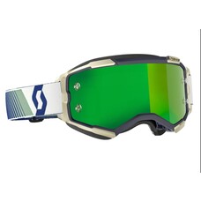 SCOTT SCO GOGGLE FURY BLUE/GREEN- GREEN CHROME