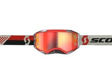 SCOTT FURY GOGGLE RED/BLACK ORANGE CHROME WORKS